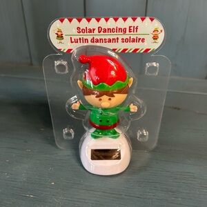 Amazon Solar Powered Dancing Elf - Red and Green